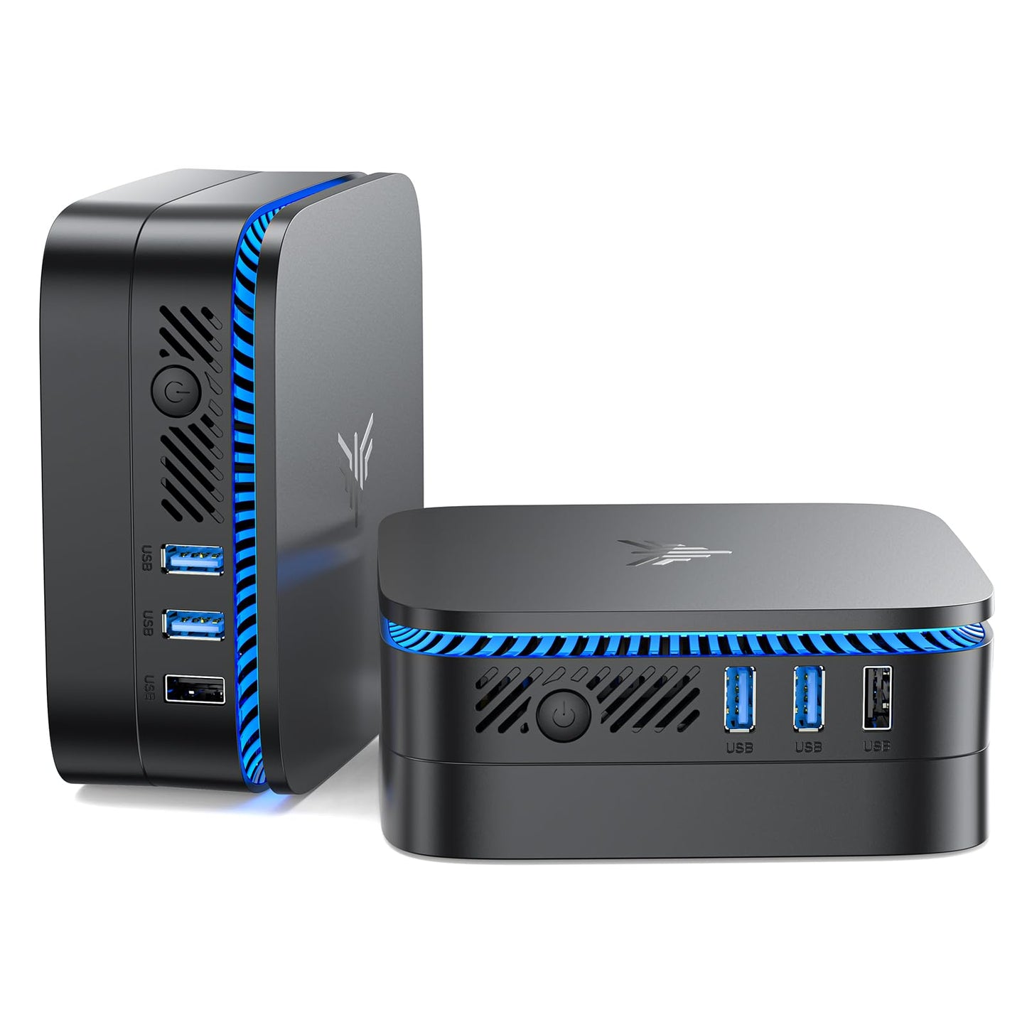 KAMRUI AK1 Plus Mini PC with Windows 11, 12th Gen N95 Processor(Up to 3.4GHz), Mini Desktop Computers 8GB DDR4 256GB SSD Support 4K Display, WiFi/BT 4.2 for Business, Office, Home Server