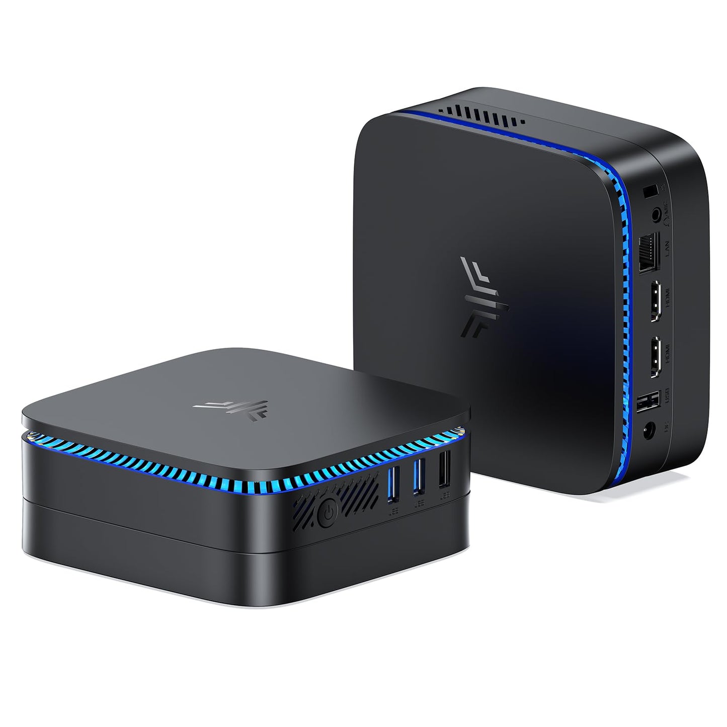 KAMRUI AK1 Plus Mini PC with Windows 11, 12th Gen N95 Processor(Up to 3.4GHz), Mini Desktop Computers 8GB DDR4 256GB SSD Support 4K Display, WiFi/BT 4.2 for Business, Office, Home Server