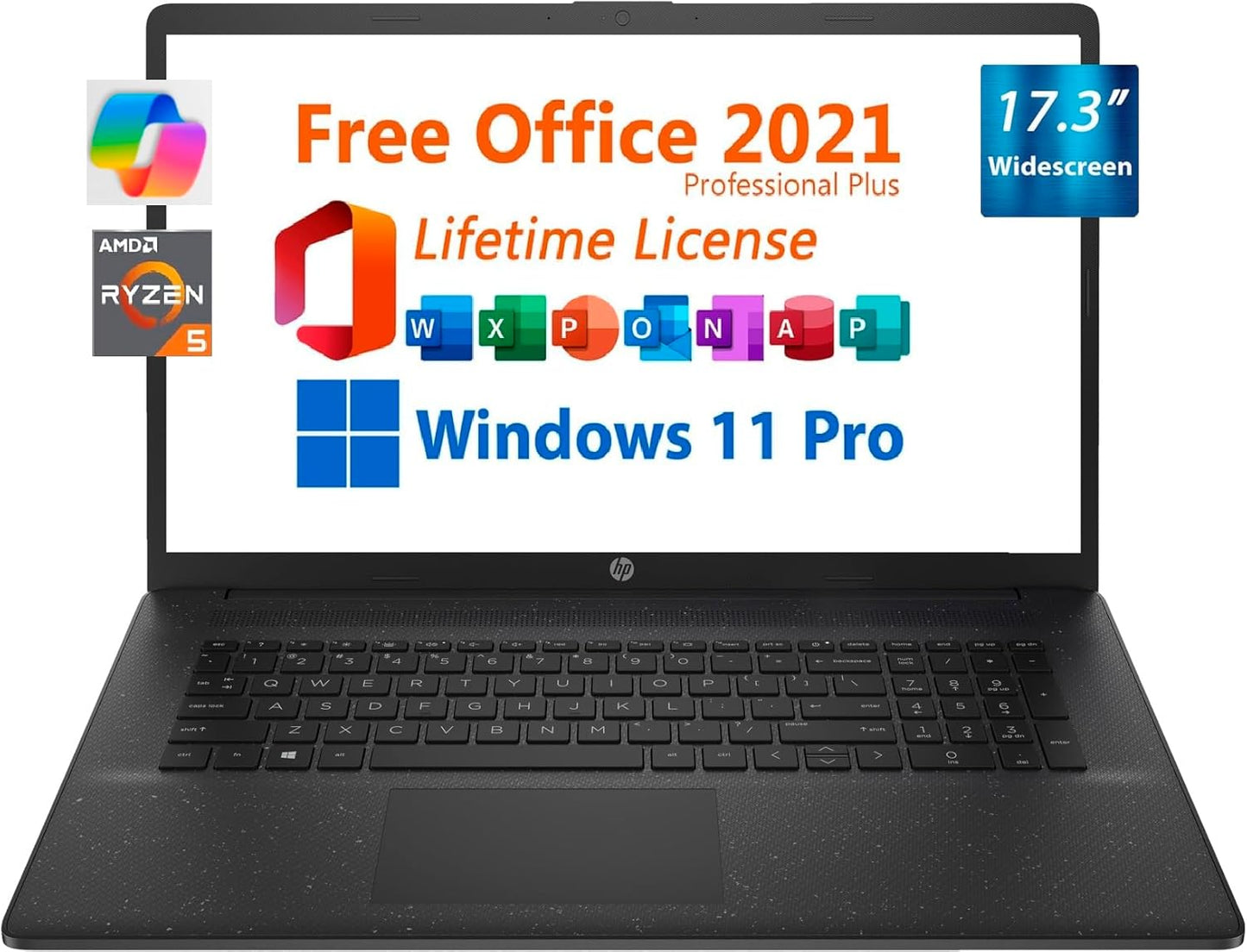 HP 14 Laptop, Intel Celeron N4020, 4 GB RAM, 64 GB Storage, 14-inch Micro-edge HD Display, Windows 11 Home, Thin & Portable, 4K Graphics, One Year of Microsoft 365 (14-dq0040nr, Snowflake White)