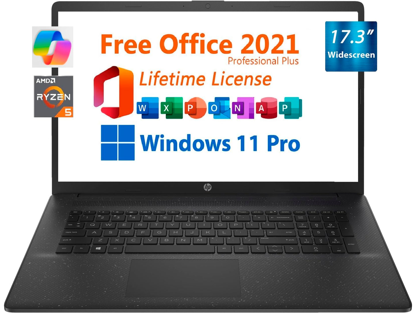 HP 14 Laptop, Intel Celeron N4020, 4 GB RAM, 64 GB Storage, 14-inch Micro-edge HD Display, Windows 11 Home, Thin & Portable, 4K Graphics, One Year of Microsoft 365 (14-dq0040nr, Snowflake White)